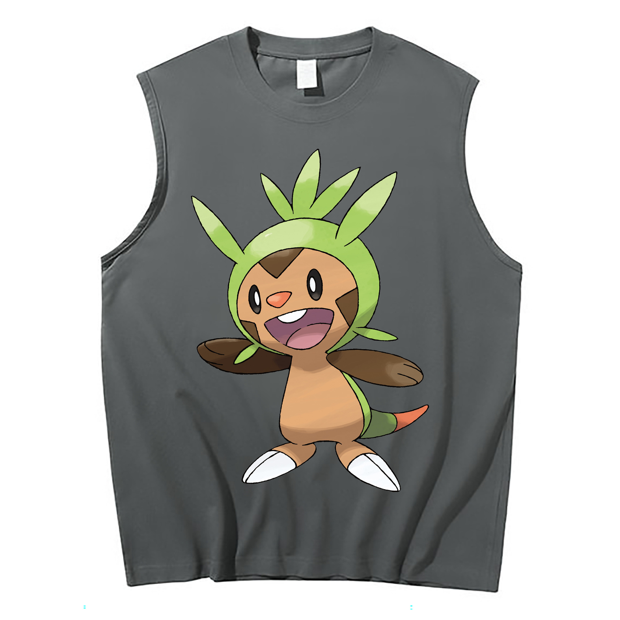 （画像用） ポケットモンスター Pokémon コットン100％タンクトップ（フロントプリント）